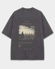 The Signal Tee MEMORIES Shadow back media with corrected faded charcoal tee template